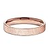 FIBO STEEL 4MM Titanium Womens Rings for Girls Wedding Engagement Rings, Size 4.5-10