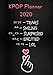 Kpop Weekly Planner 2020: With Fun Facts About KPop And Popular Korean Expressions on Random Pages (Teenage Girl Gifts Planner Cover)