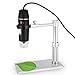 Tonha WiFi Digital Microscope | 720p High Resolution Camera | Built-in 8pc LED Lights with Luminance Control & Adjustable Focal Length | for Students, Engineers, Artists & Inquisitive Minds