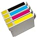 Inktoneram Remanufactured Ink Cartridges High Capacity Replacement for 126 (Black, Cyan, Magenta, Yellow, 4-Pack