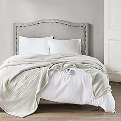 Serta Heated Blanket - Reversible Fleece to Sherpa