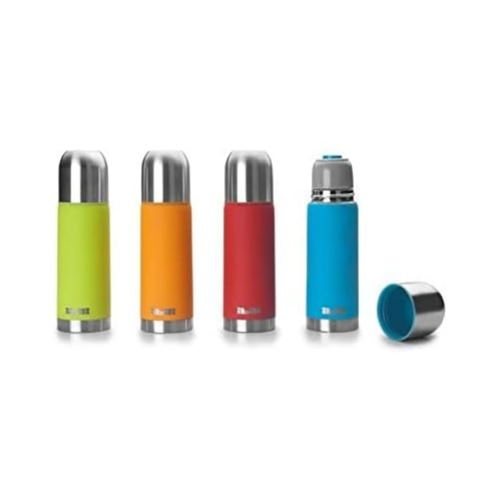 IBILI Liquid Flask, Colourful, 150 ml, Stainless Steel, Double Wall