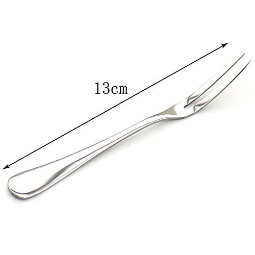 WARMBUY Set of 12 Fruit Forks, Stainless Steel Forks for Bistro Cocktail Tasting Appetizer and Mini  - //medicalbooks.filipinodoctors.org