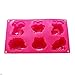X-Haibei Forest Animals Gathering Baby Shower Soap Making Silicone Mold Cake Jello Supplies 3.5oz per Cell