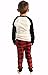 LazyOne Matching Family Pajamas (6, Moose Plaid Kids PJ Set)