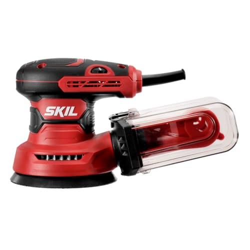 SKIL 5” Random Orbital Sander with Cyclonic Dust Box & 3pc Sanding photo 11