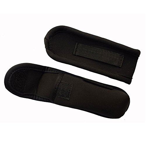 5.1" Outdoor Folding Carry-All Pocket Knife Pouch Neoprene Case Mushrooms Fishing Camping Hunting Knives Sheath with Velcro Closure, 2 Pack