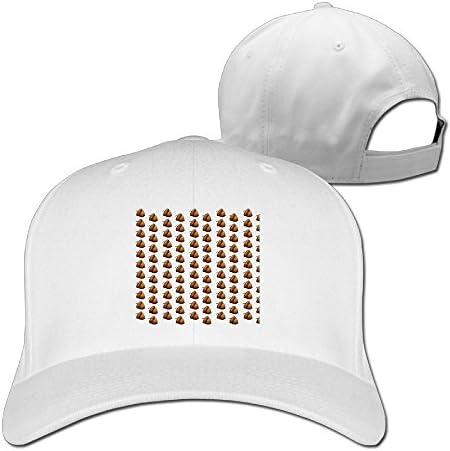 Nuts Unisex Travel Hat &amp; Cap White