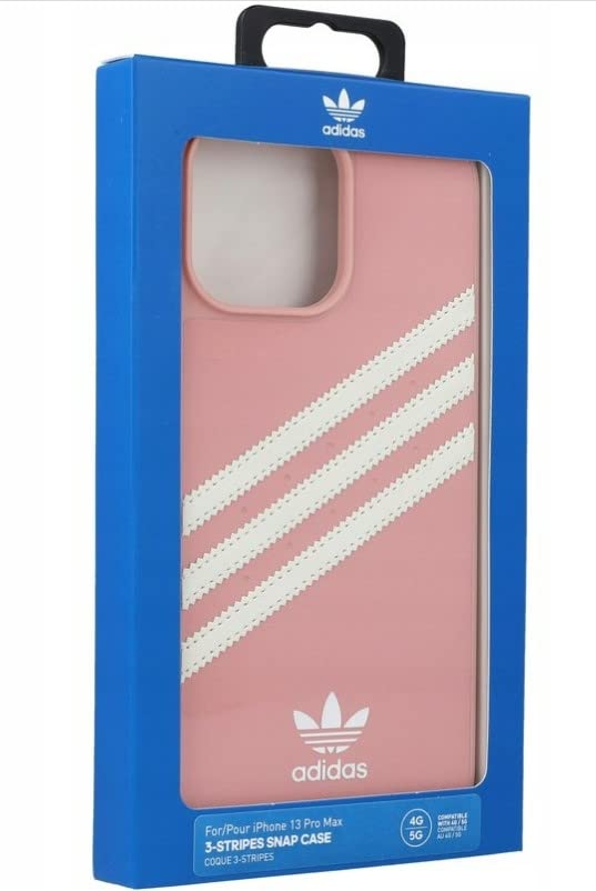 adidas Originals Case Designed for iPhone 13 Pro Max 6.7, Drop-Tested Cases, Shockproof Raised Edges, Original Protective Case, Wunder Mauve