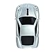 CHUYI Car Shaped 2.4GHz Wireless Mouse 1600DPI Optical Office Mice with USB Receiver for PC Computer Laptop Gift (Silver)