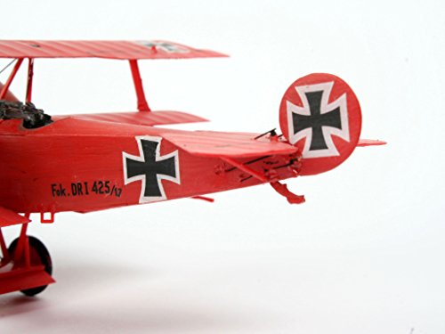 Revell Modellbausatz Flugzeug 1:72 - Fokker Dr.1 Triplane I MaÃstab 1:72 I Level 4 I originalgetreue Nachbildung mit vielen Details I Für Kinder ab 10 Jahren I RV04116 – Bild 8