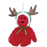 Ty Jingle Beanies 2002 Holiday Teddy