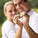 Rinfit Silicone Rings for Women 6mm Wide, 2mm Thick - Rubber Wedding Bands Women - 4Love Collection Patented Design - Pack AI, Size 9