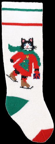 Googleheims Christmas Stocking Kit for Knitting Katzenboo