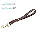 FAIRWIN Leather Short Dog Leash 16