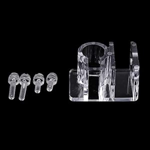 CUTICATE 2X Acquario Acquario 1,02 Pollici Diametro Tubo Tubo Flessibile Clip Gancio Gancio Acrilico