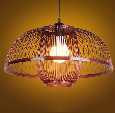 Bamboo Pendant Lamp Personality Retro Chinese Restaurant Bar