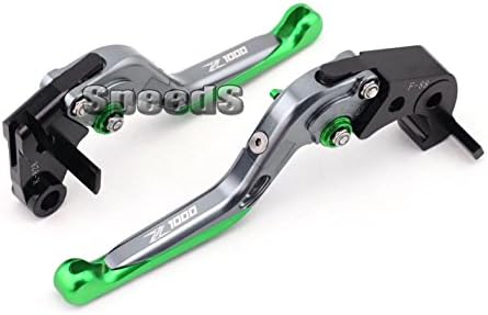 SPEEDS Folding Extendable Brake & Clutch Levers For Kawasaki Z1000 2007-2016