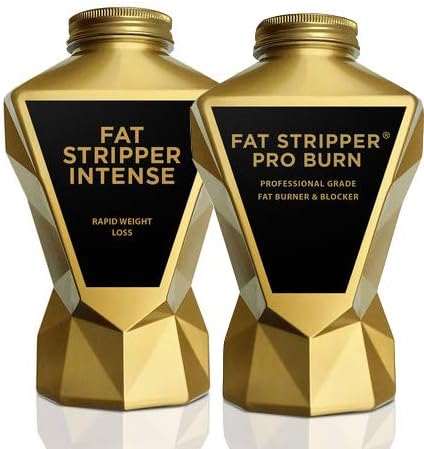 LA Muscle Fat Stripper Combo II, Fat Burner Bundle,Weight Management Loss