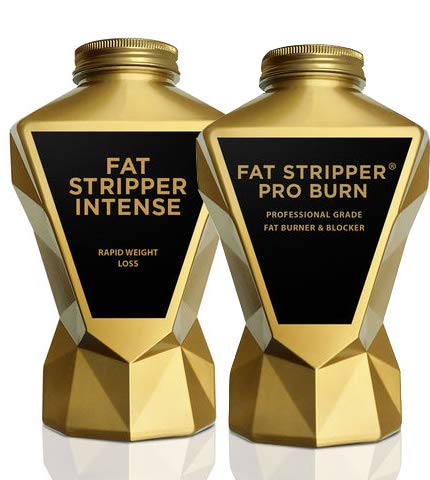 LA Muscle Fat Stripper Combo II - Fat Burner Bundle,Weight Management Loss, Fast-Acting Weight Management and Six Pack Supplement, Natural Fat Burner for Men and Women | GM Free
