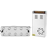 CNCshop Mist Maker Fogger Ultrasonic Mist Maker Fogger Humidifier (10 Head Mist Maker)