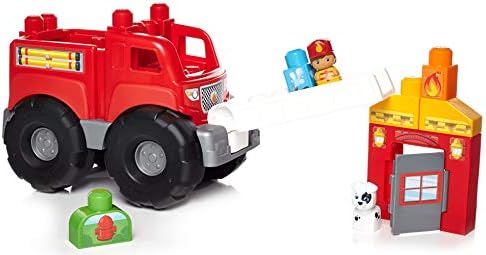 Mega Bloks Fire Truck Rescue Building Set