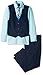 Izod Kids Boys' Big Heather Poplin Vest Set