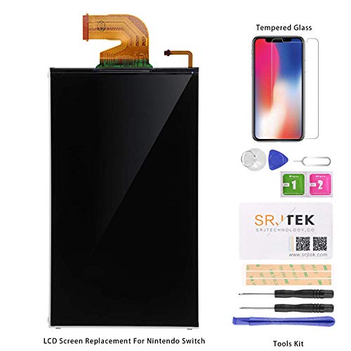 for Nintendo Switch Screen Replacement LCD Display Panel,Include Tempered Glass ...