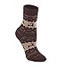 KEAZA Women Vintage Style Cotton Warm Winter Fall Crew Socks 4 Pack WZ02C5