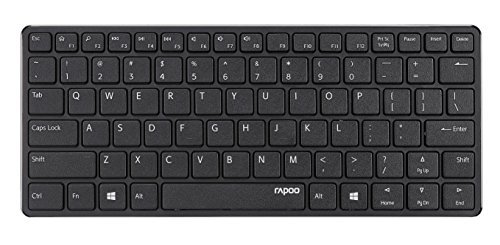 Rapoo | e6350-b bluetooth mini keyboard - black / blade…