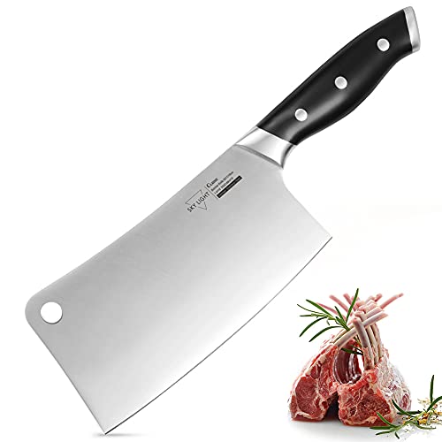 Meat Cleavers, 7 inches Chopper Knife German High Carbon Stainless
