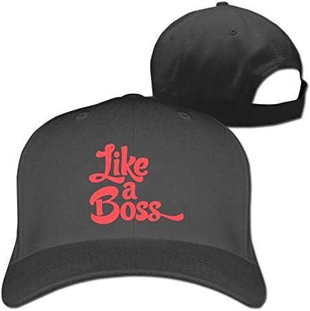 HNN Unisex Like A Boss Peaked Baseball Caps Hats