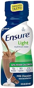 Image of Ensure Light Nutrition Shake Milk Chocolate - 6 PK