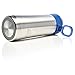 LunchBots Insulated Kids' Water Bottle (14oz) - Keeps Drinks Cold for 24 Hours - Lightweight Stainless Steel - Double Walled, Dishwasher Safe and Durable - Blue