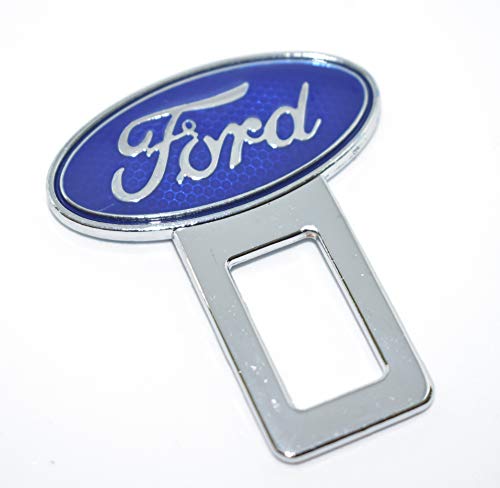 Incognito-7 3D Laxury Ford Seat Belt Beep Stopper Belt Alarm Stopper for All Ford Cars – 2 Pcs