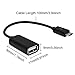 eBoot USB OTG Adapter Cable USB 2.0 Female to Male Micro USB Converter for Android Mobile and Smart Tablets with OTG Function, 3 Pack