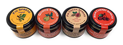 Dalmatia Fig, Quince, Cocoa and Sour Cherry Spread Assortment, 1.05 oz Jars - Thumbnail 2