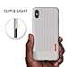 iPhone Xs Max Case, VRS Design [Gray] Slim Full Body Protective [Single fit] Ultra Thin Waved Texture Red Label Cover Compatible with Apple iPhone Xs Max 6.5 inch (2018)