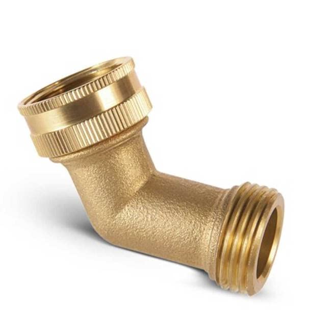 easylife lifestyle solutions Brass Elbow Connector | 7.6cm