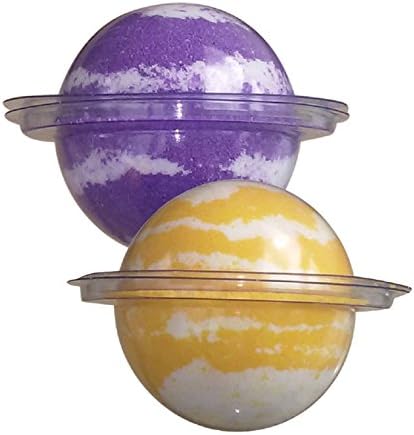 Bath Bomb Fizzy-2 Pack Set-Pure European Spa Salts-Coconut/Apricot Oils-Clay Detox-Skin Moisturizer-Anti-aging- 4-Ounces Each