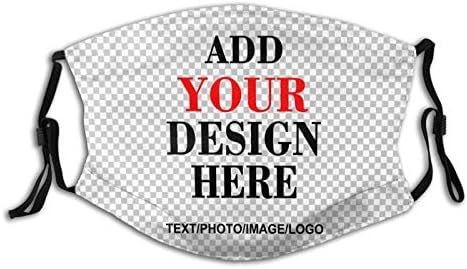 Blue air filter mask for face design.