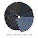 72Pcs 400 to 3000 Grit Wet Dry Sandpaper Assortment 9 x 3.6 Inches for Automotive Sanding, Wood Furniture Finishing and Wood Turning Finishing