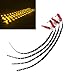 30cm LED Car Flexible Waterproof Light Strip (Pack of 4) (Amber)