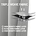Vangao Room Darkening Curtains 84 inches Length Gray Window Treatment Triple Weave Blackout Drapes for Bedroom, Grommet Top, 2 Panels, Grey