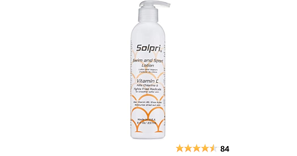 Solpri Swim Lotion With Vitamin C 8 Fl Oz Beauty Amazon Com