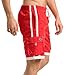 Ocean Pearl Mens Striped Bathing Suit Swim Trunks