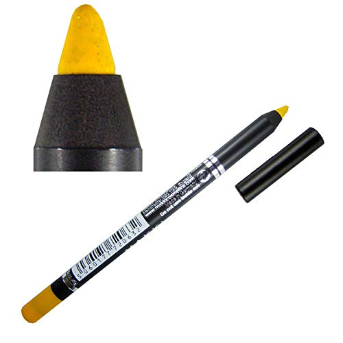 Sparkly Golden Yellow Waterproof Glide on Eyeliner Colour Shade Number 13 long stay smudge proof Eye Liner