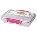 Sistema 11.8 Ounce Small Split Storage Container (Colors may vary)