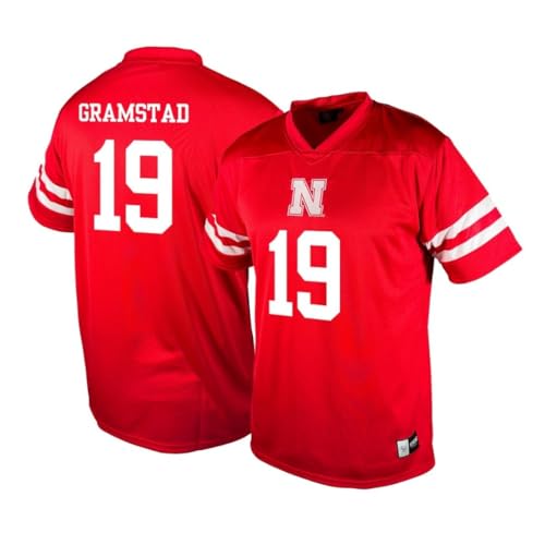 Genuine Collective Jalyn Gramstad - 19 Nebraska Cornhuskers Nil Football Jersey…