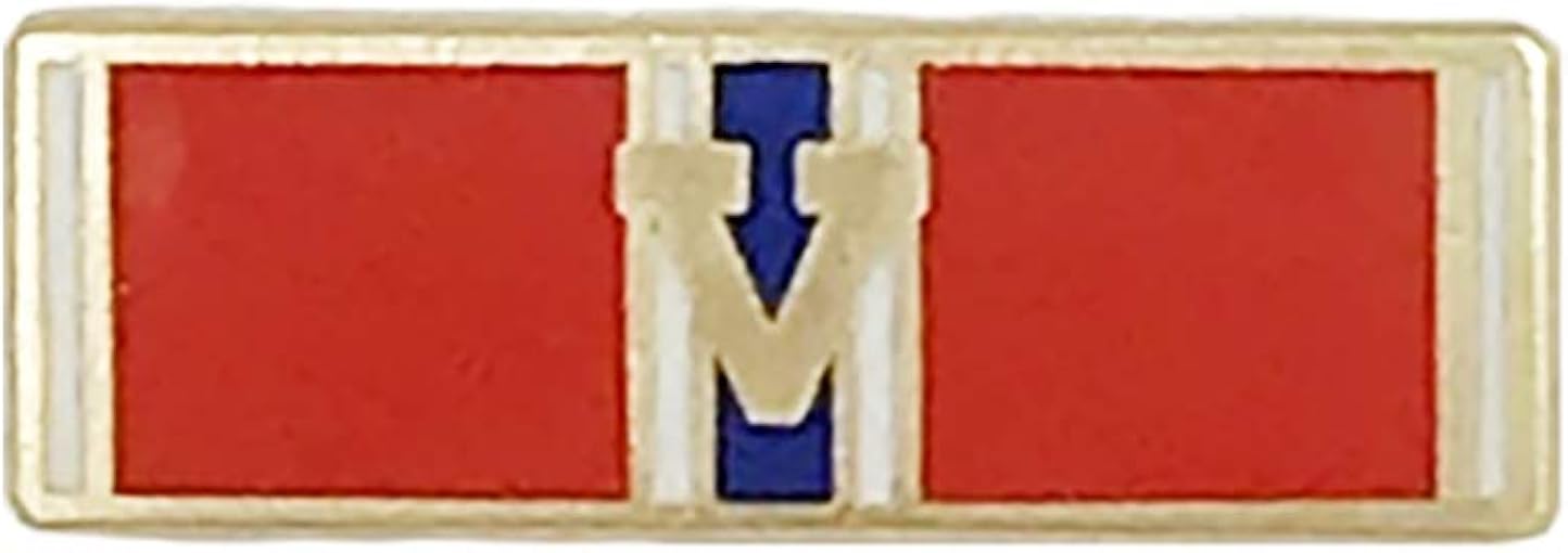 Bronze Star with Bronze"V" for Valor Lapel Pin Clothing